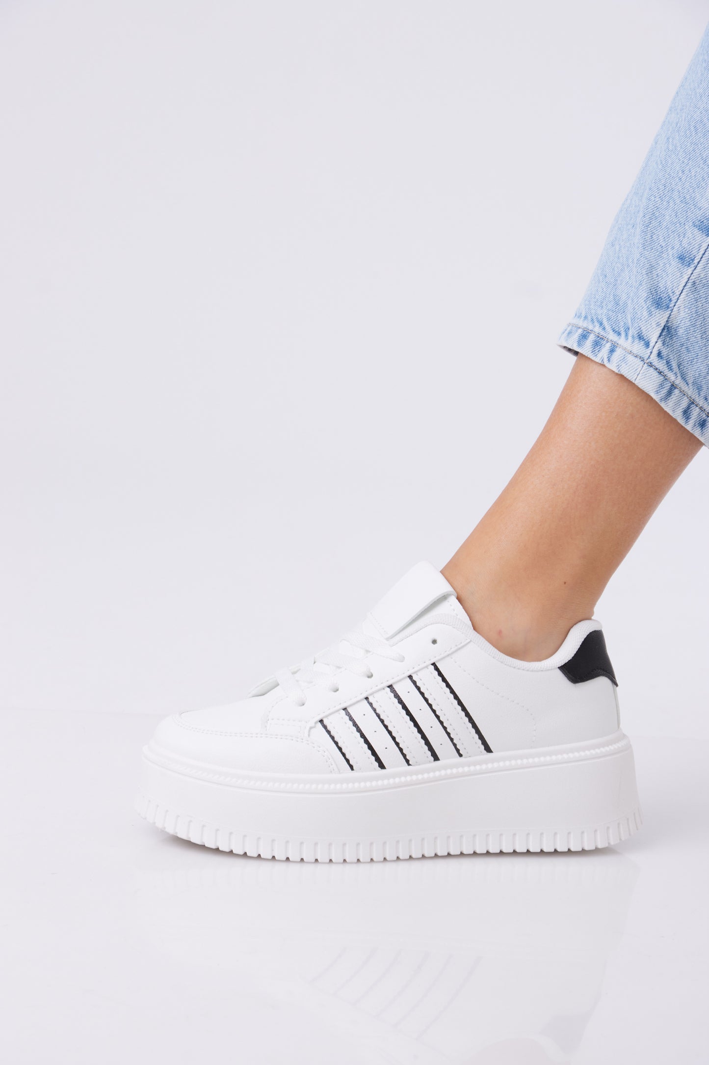 Stripe Platform Sneakers