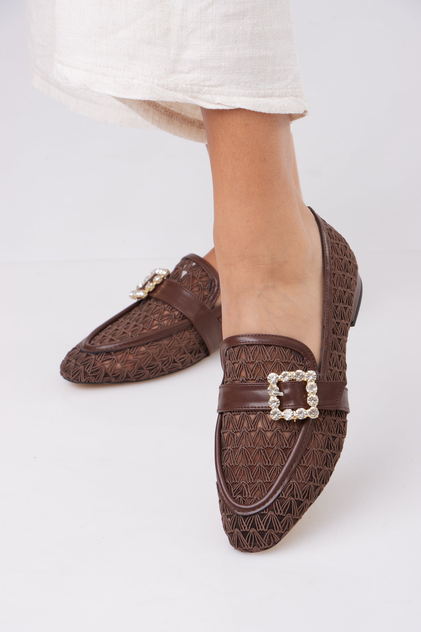 Crystal Loafers