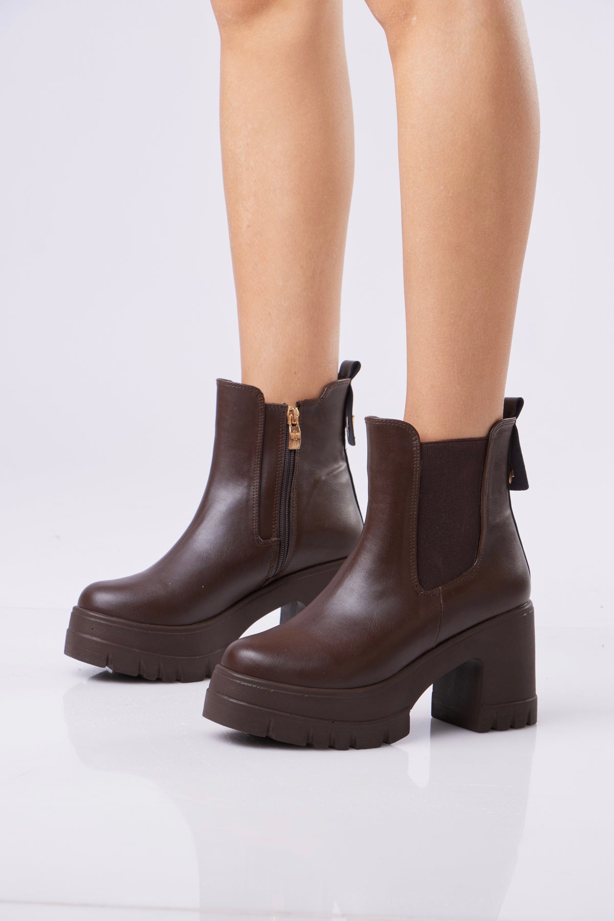 Platform Chelsea Boots