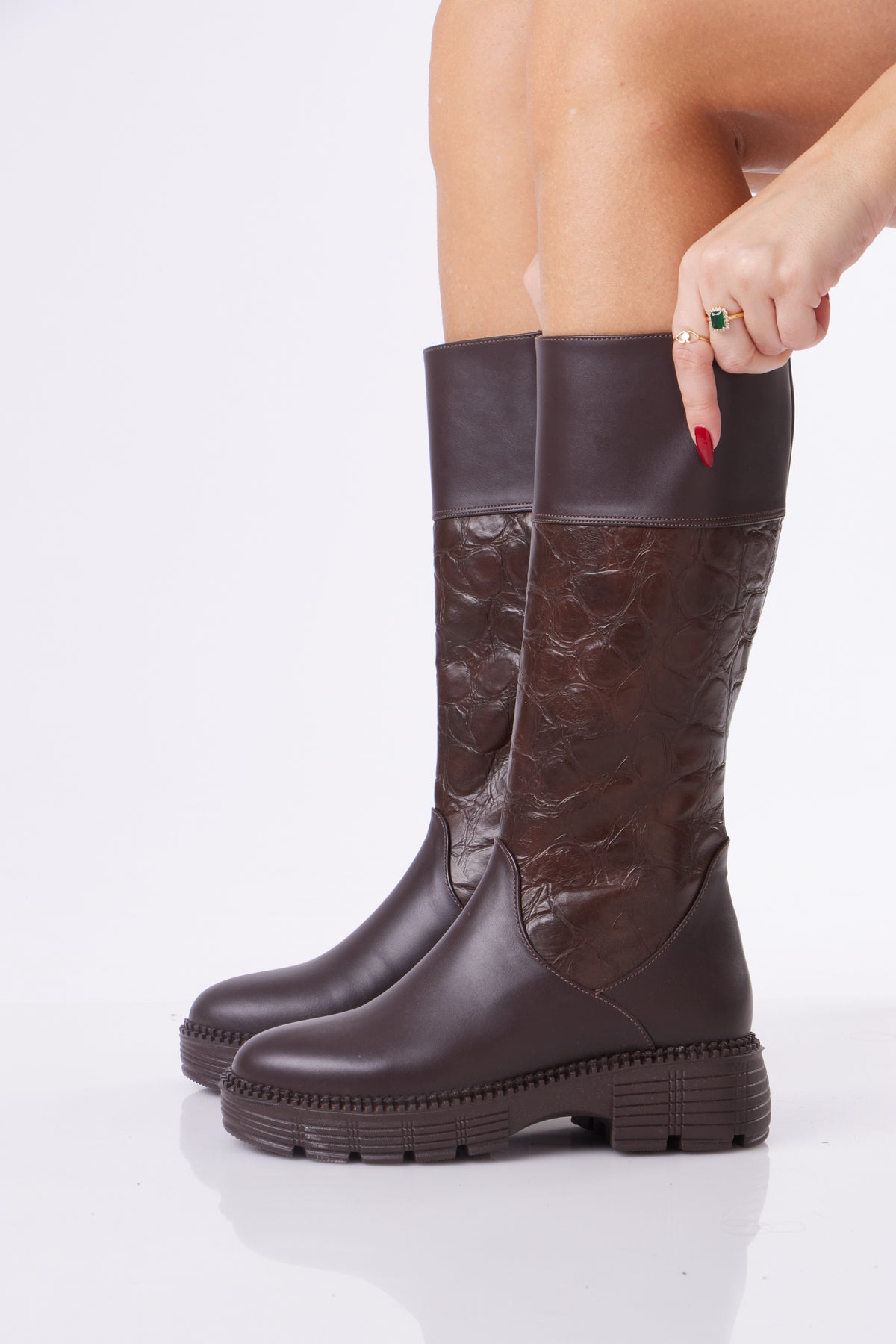 Women’s Knee-High Chunky Boots