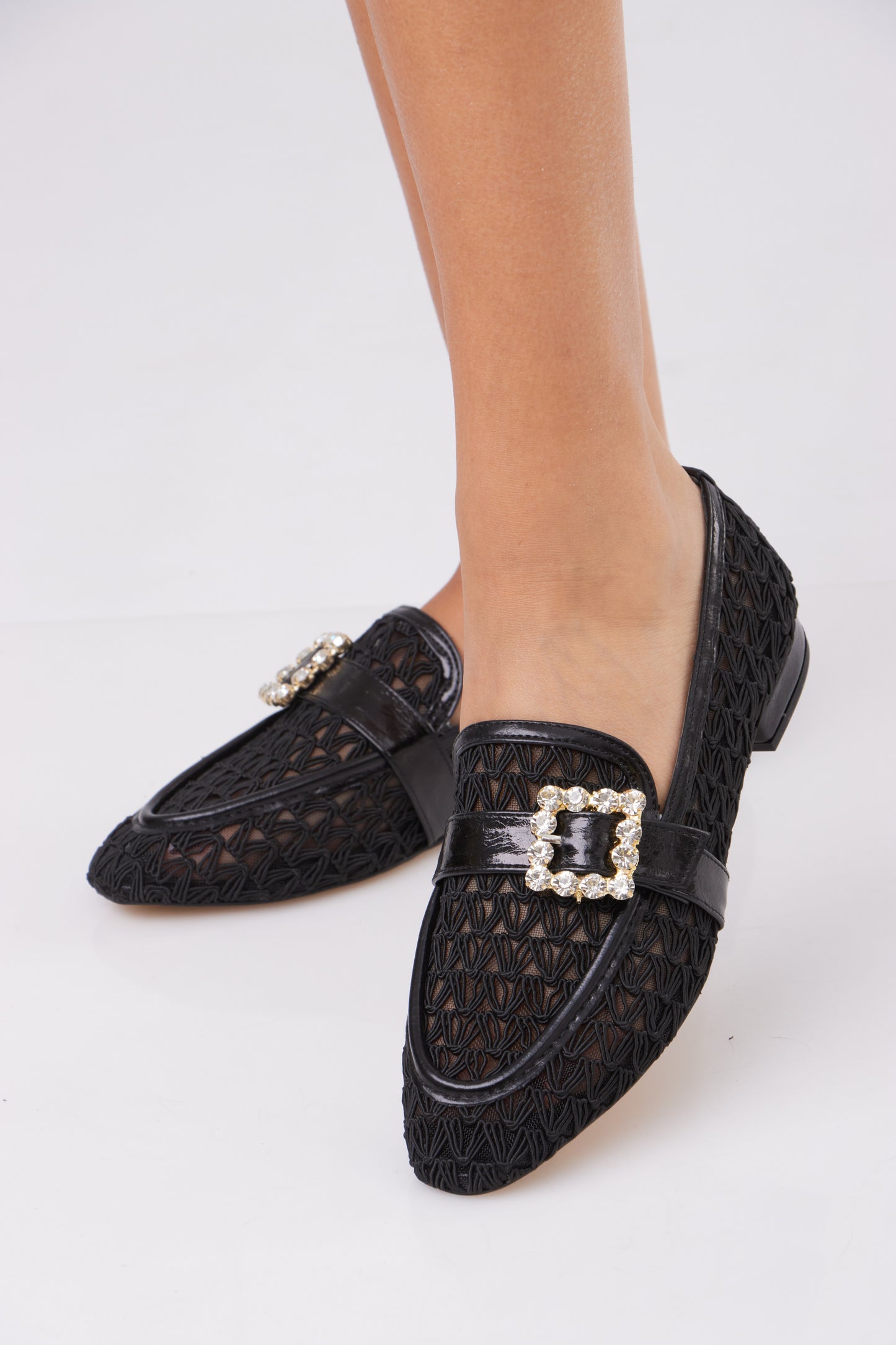 Crystal Loafers