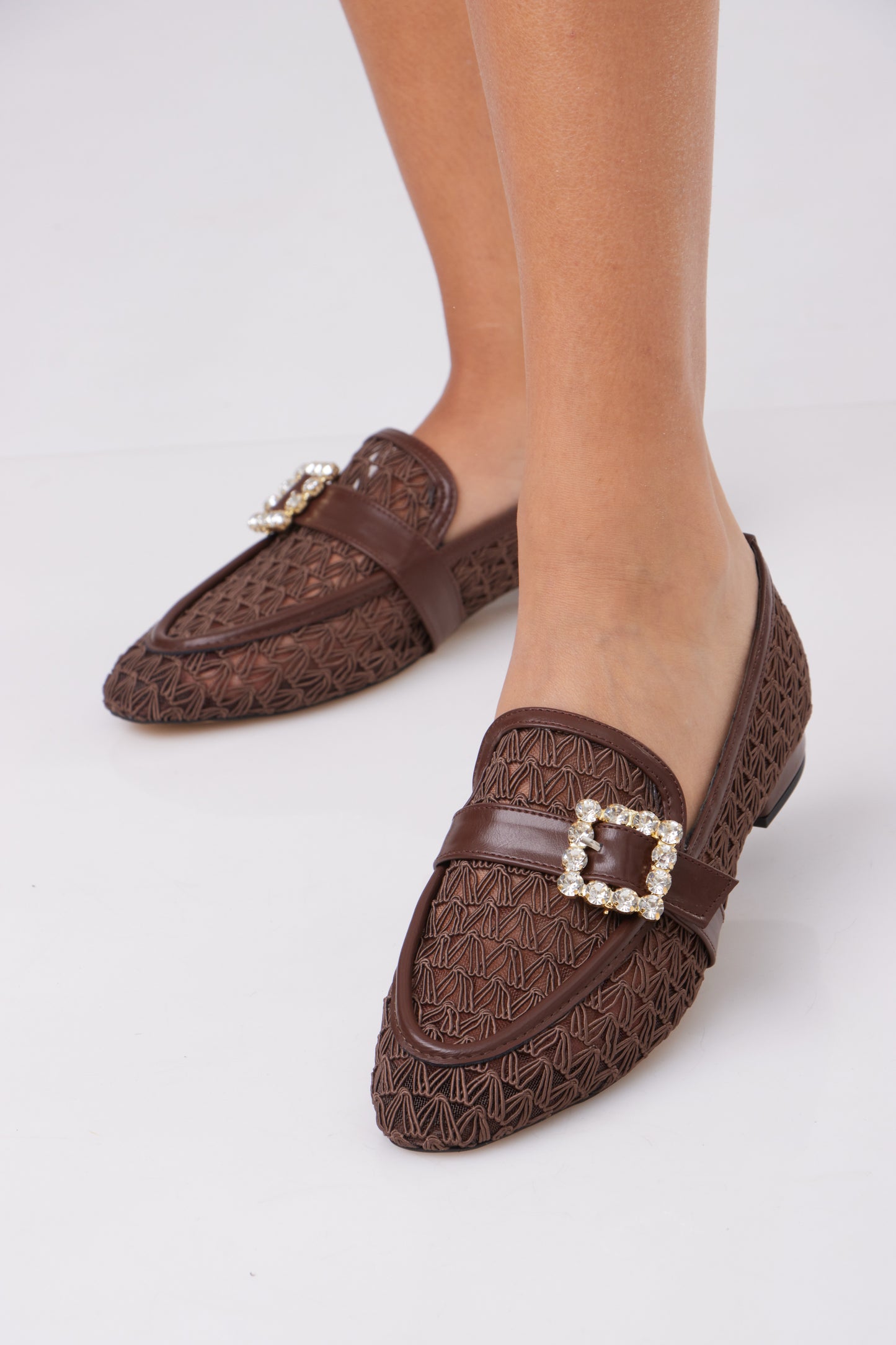Crystal Loafers
