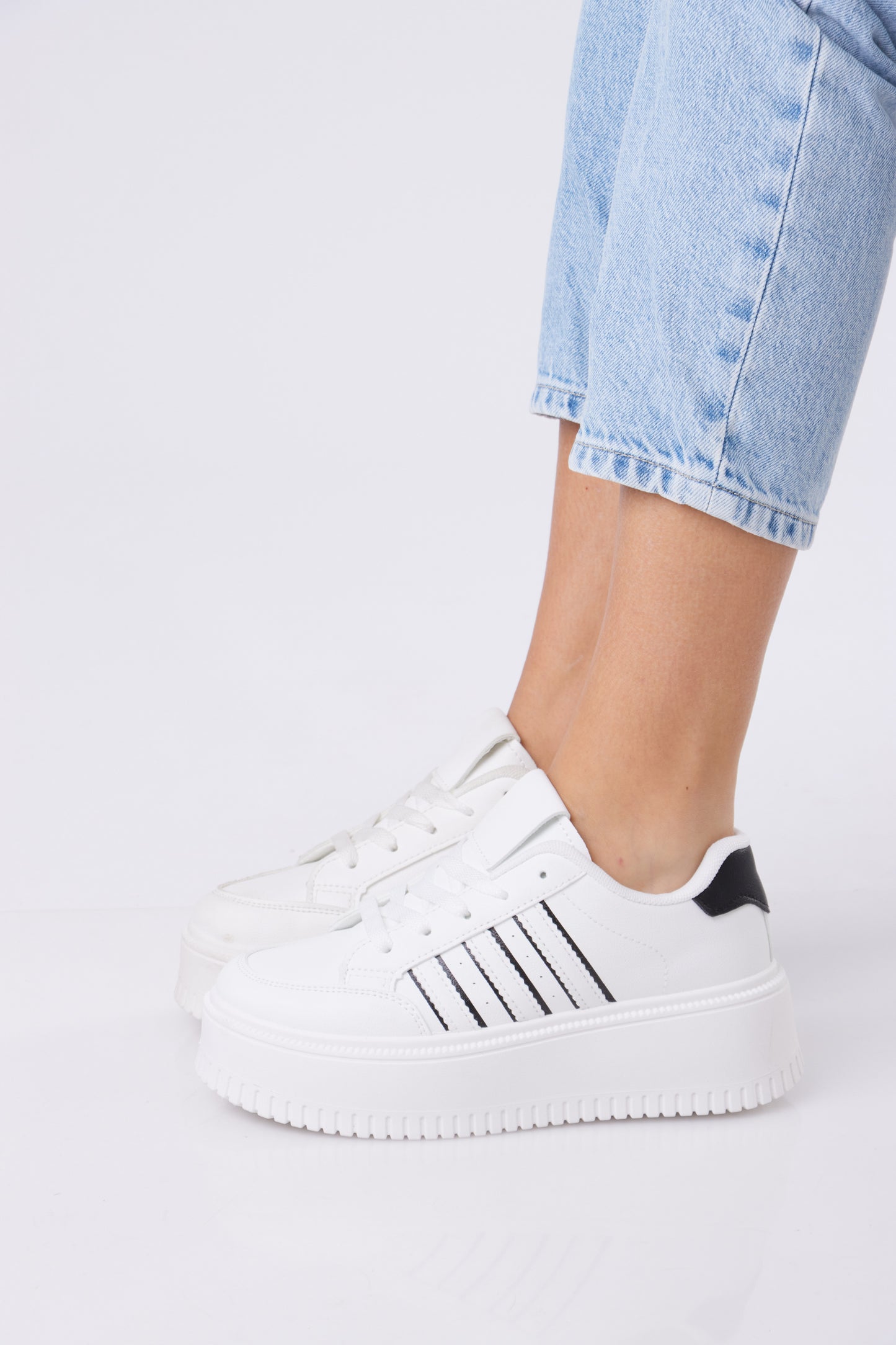 Stripe Platform Sneakers