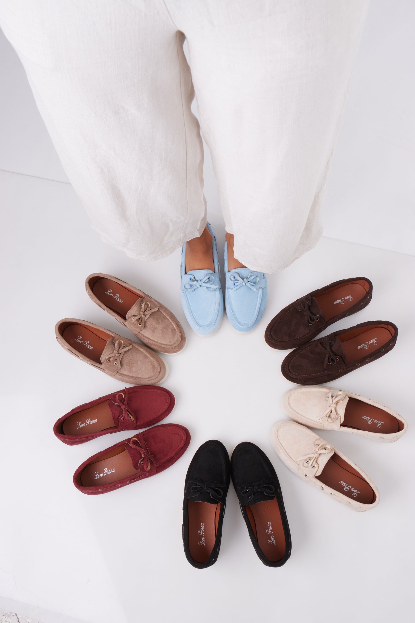 LP-Style Suede Loafers