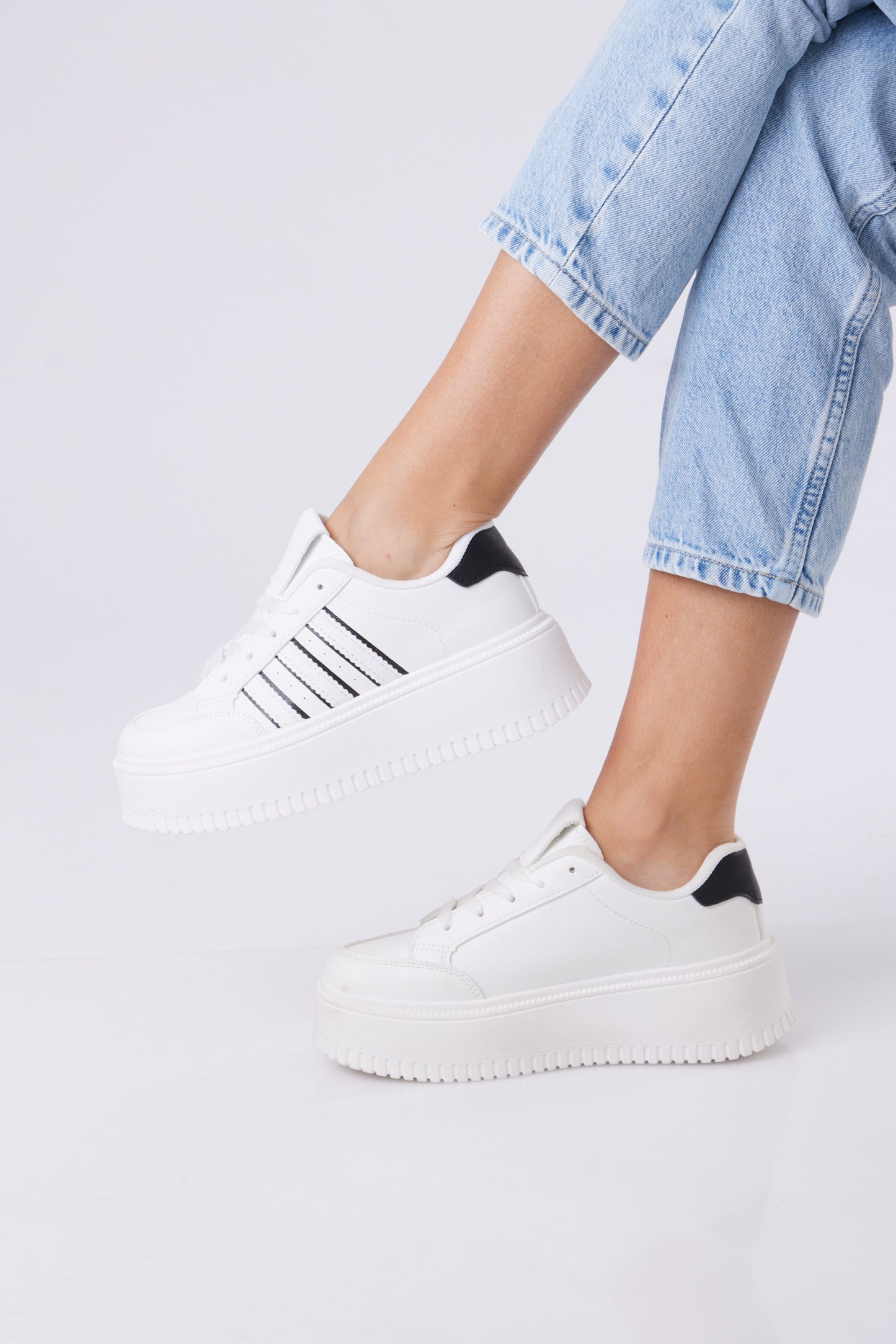 Stripe Platform Sneakers