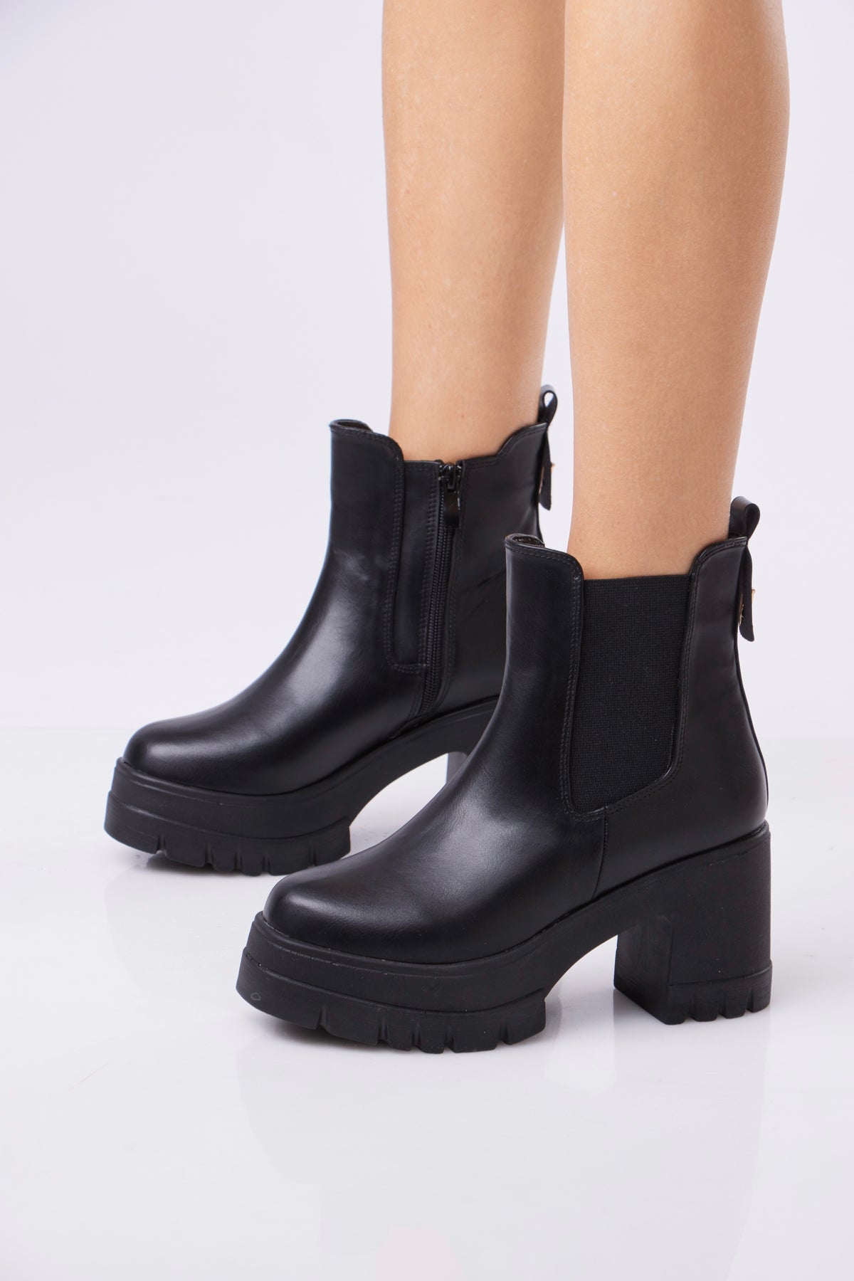 Platform Chelsea Boots
