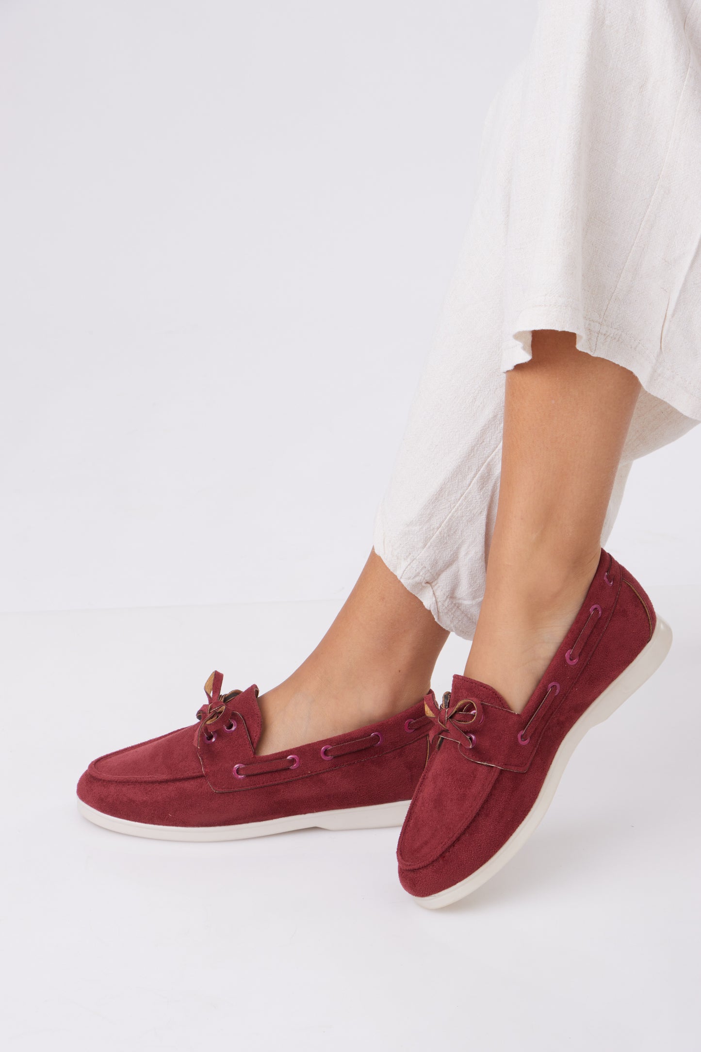 LP-Style Suede Loafers