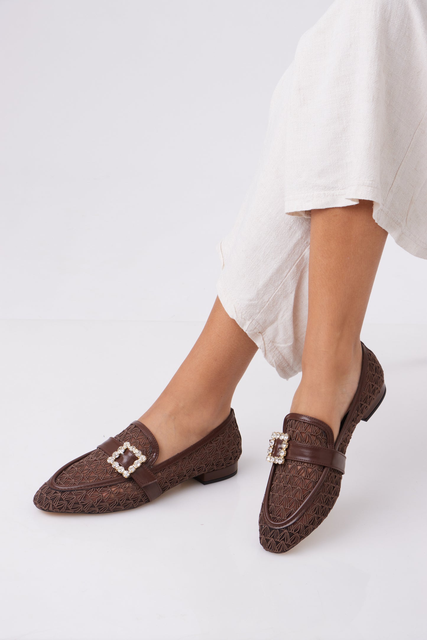 Crystal Loafers