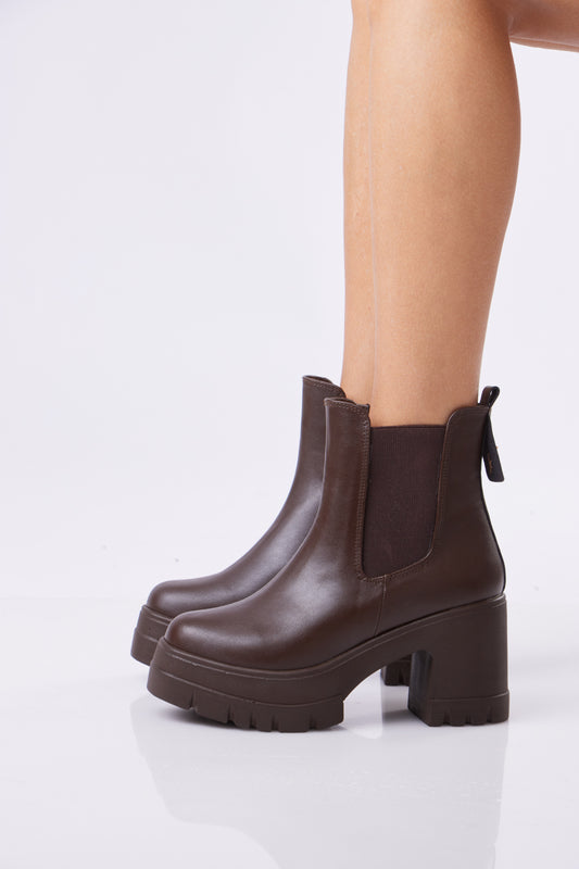 Platform Chelsea Boots