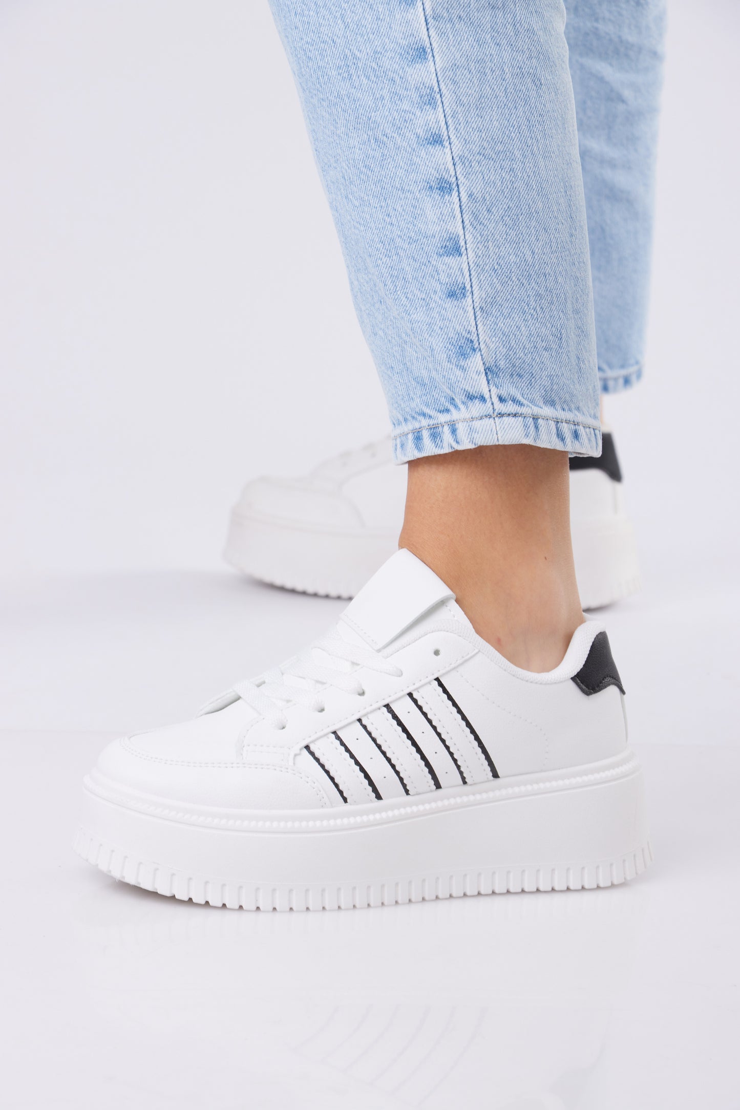 Stripe Platform Sneakers