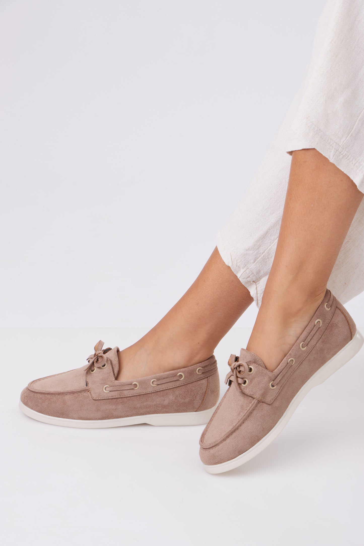 LP-Style Suede Loafers