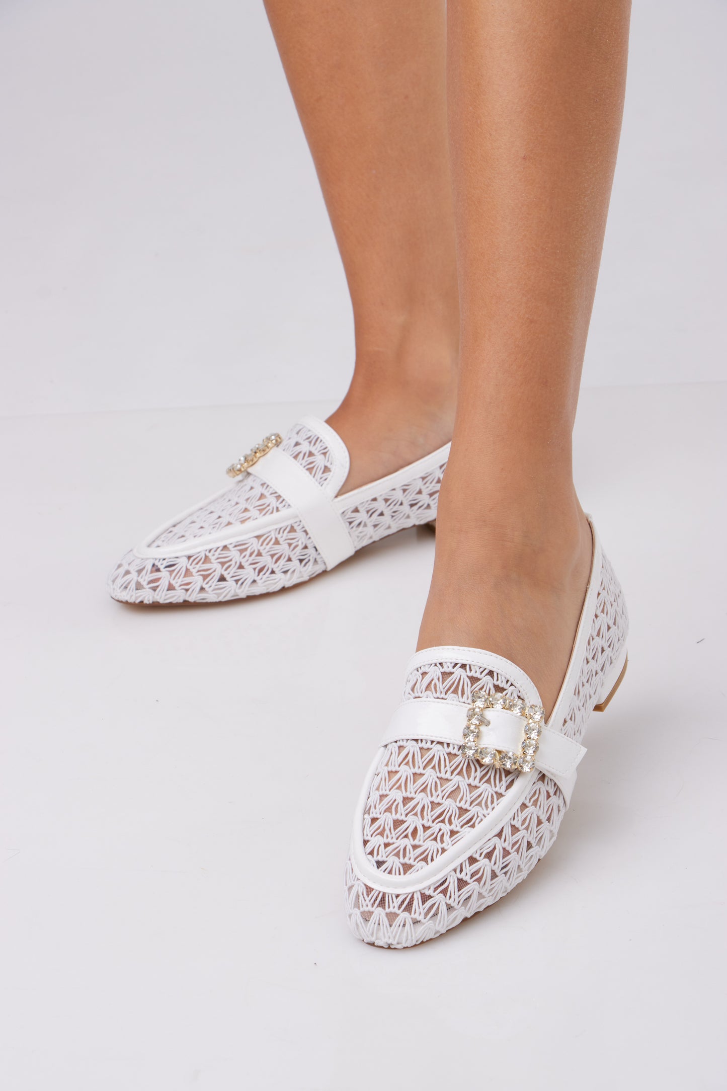 Crystal Loafers