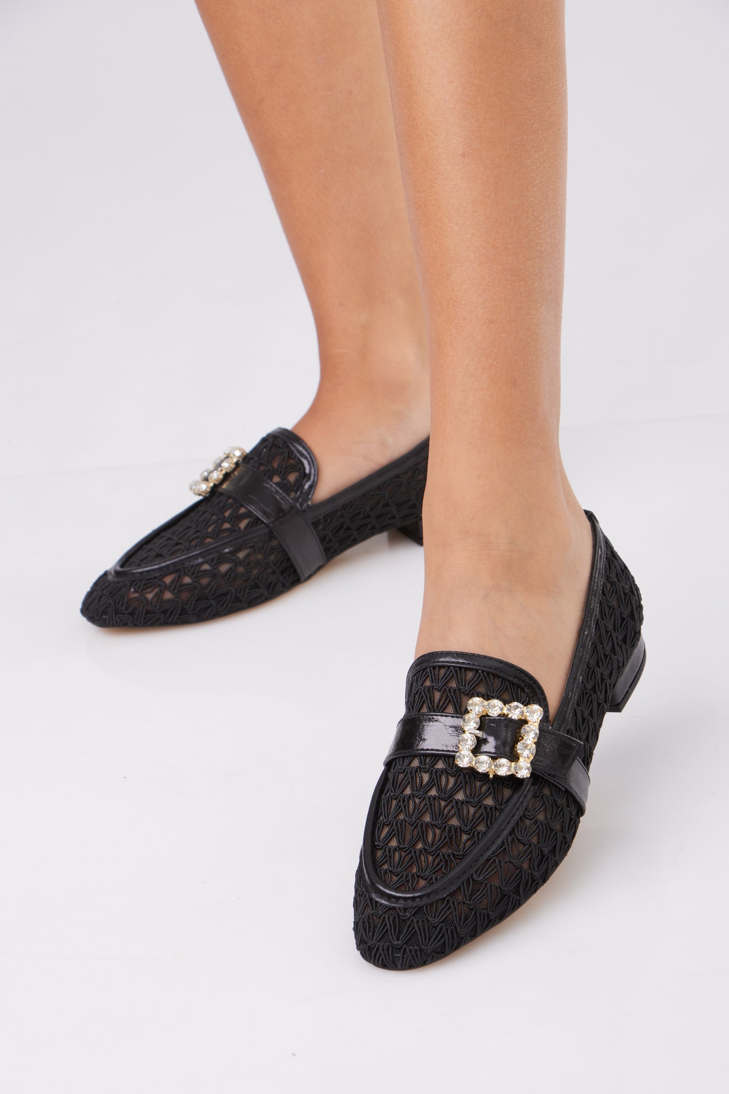 Crystal Loafers