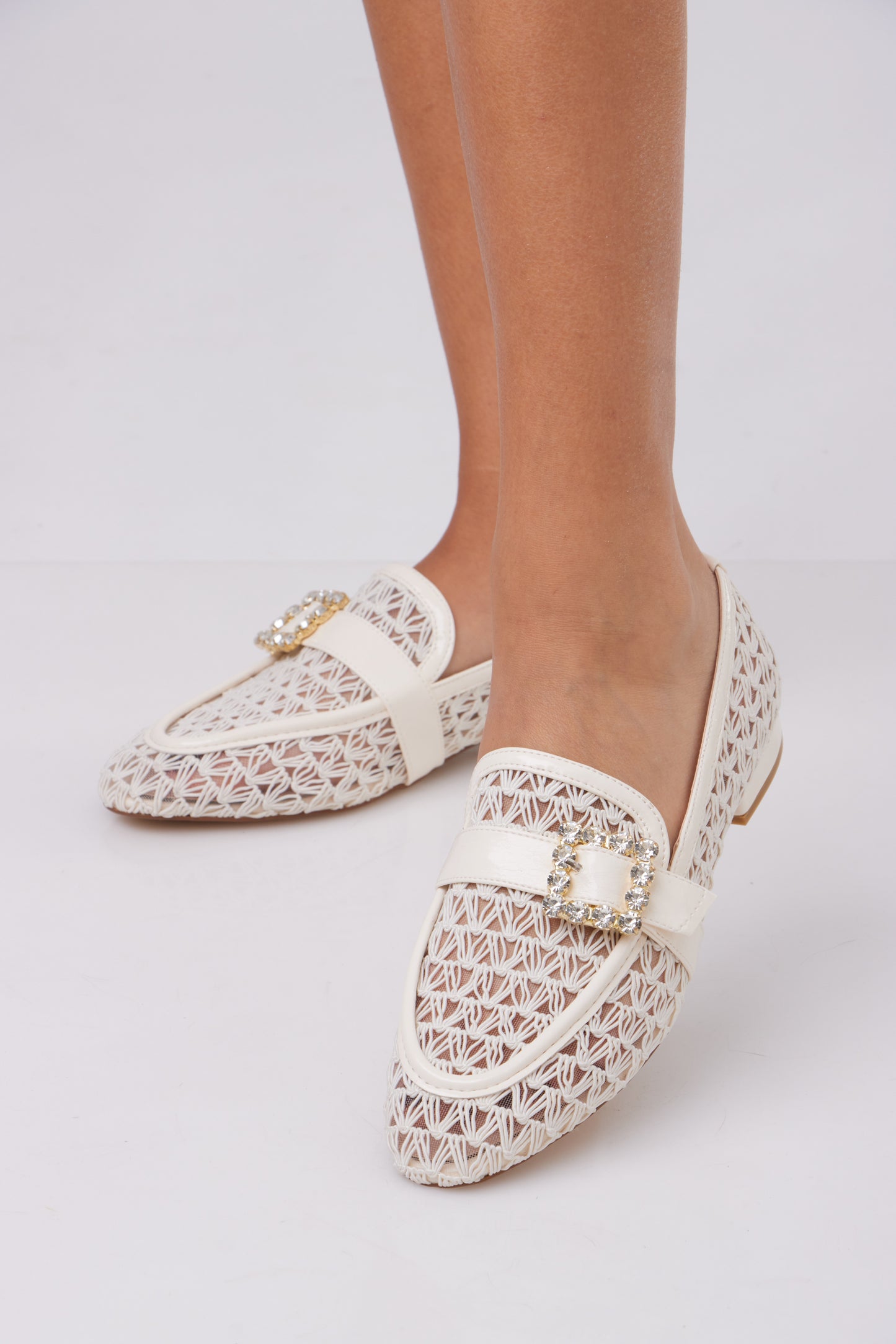 Crystal Loafers