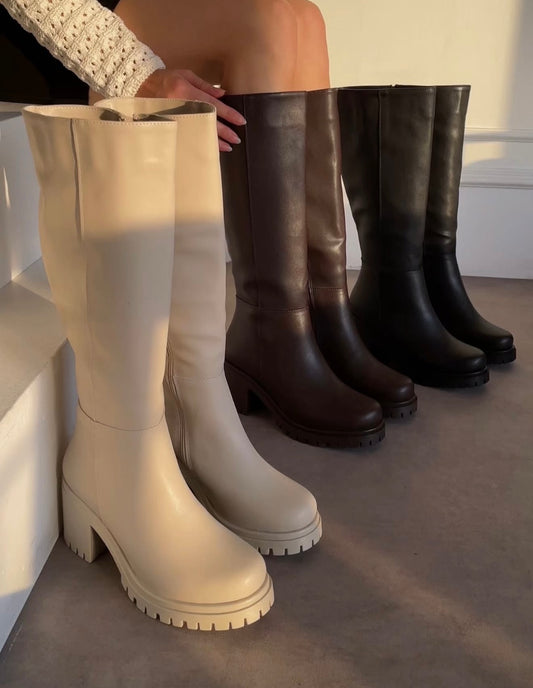 Chunky Heel Boot