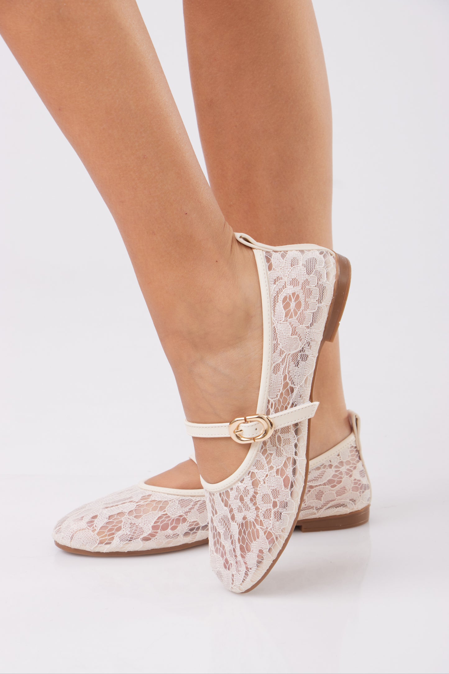 Dentelle Amour Flats