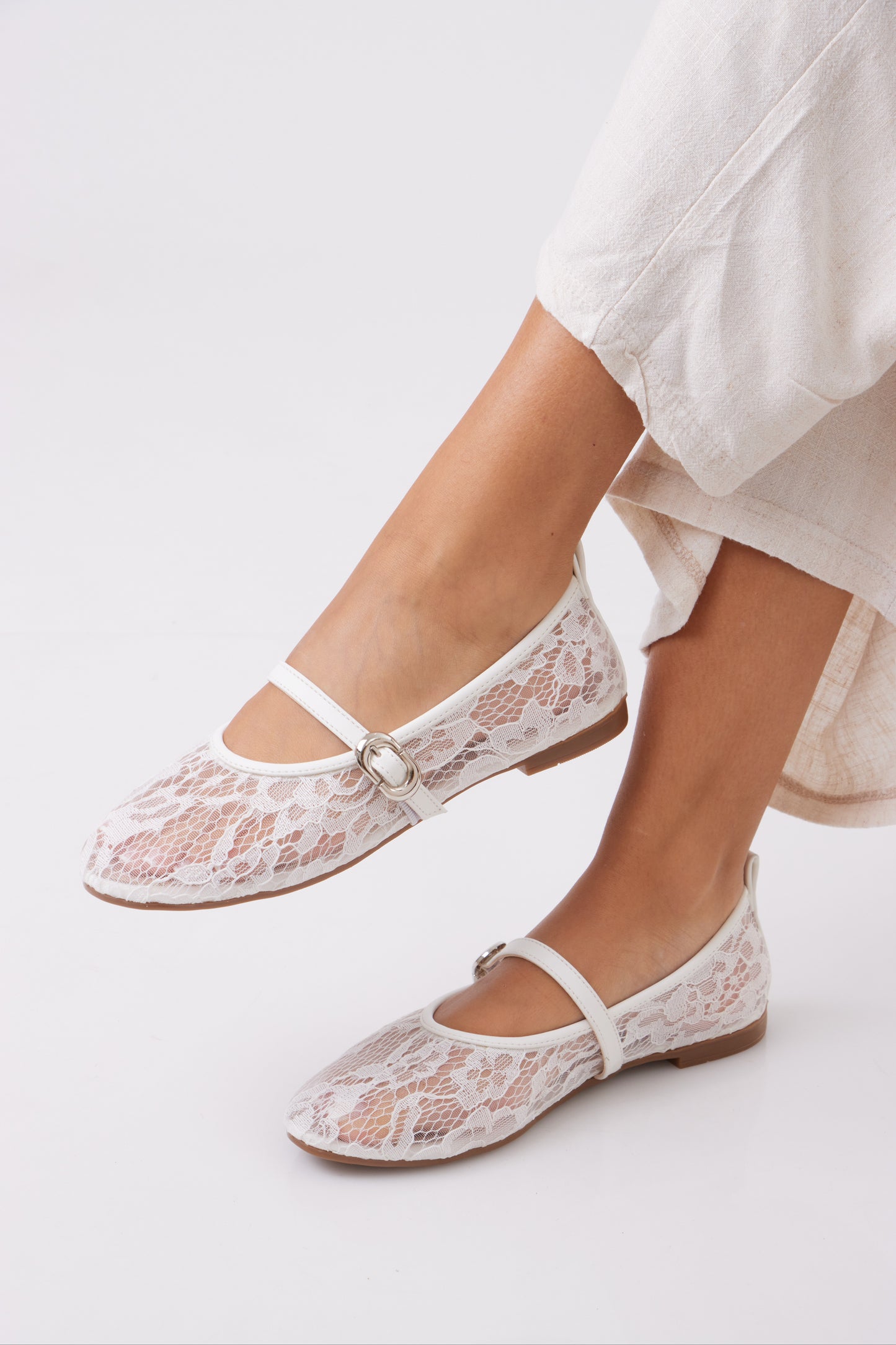 Dentelle Amour Flats