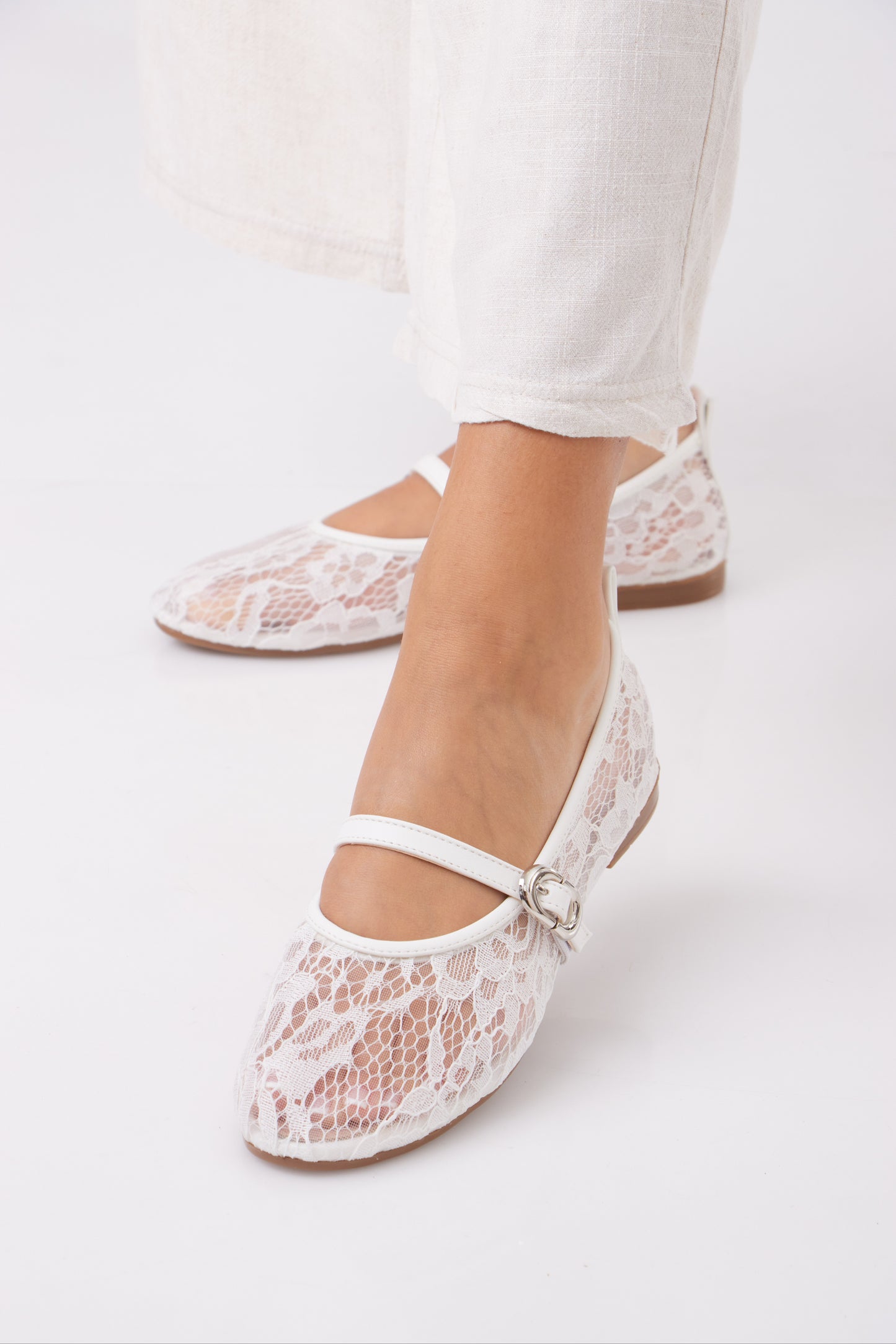Dentelle Amour Flats