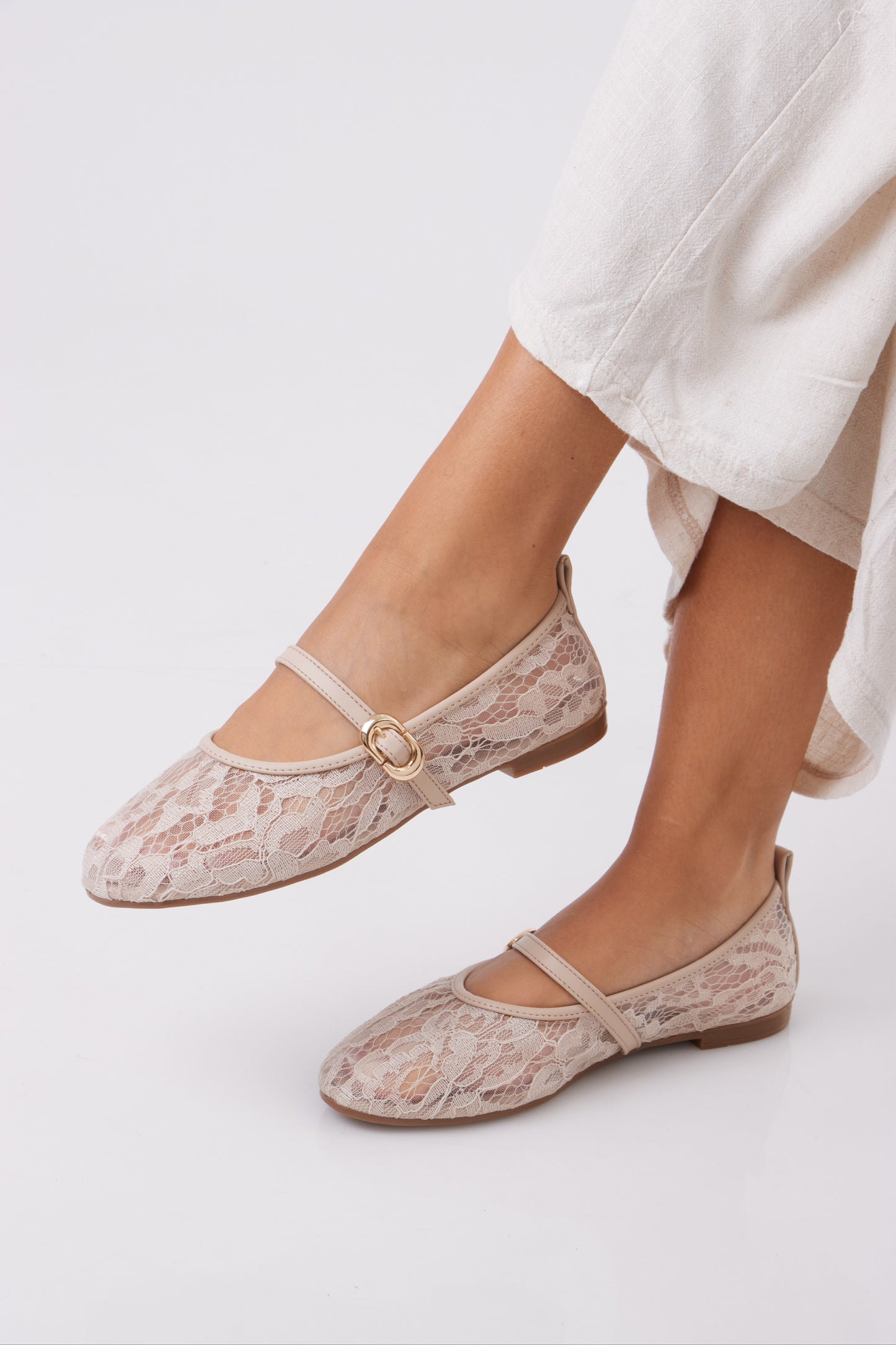 Dentelle Amour Flats