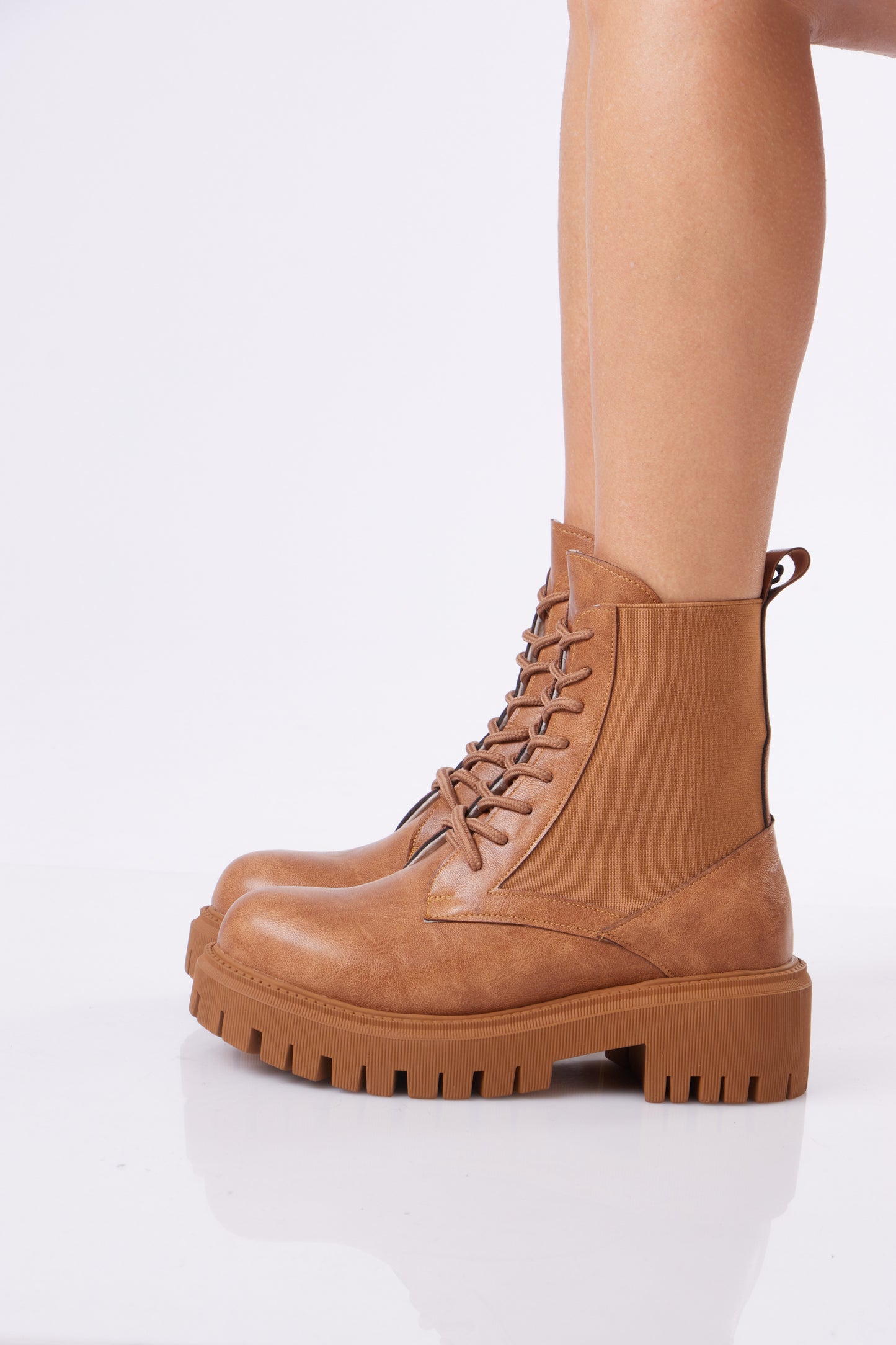 Women’s Chunky Lace-Up Ankle Boots