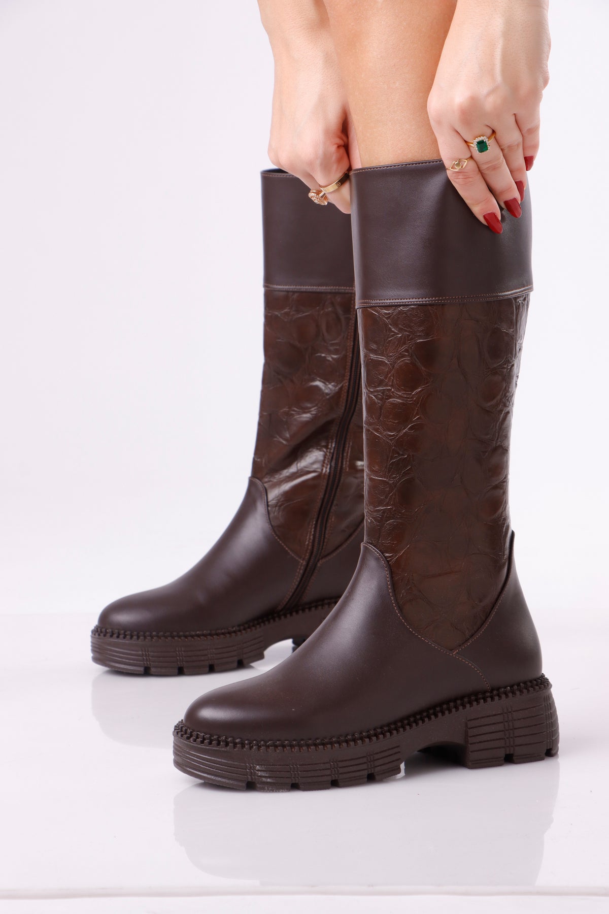 Women’s Knee-High Chunky Boots