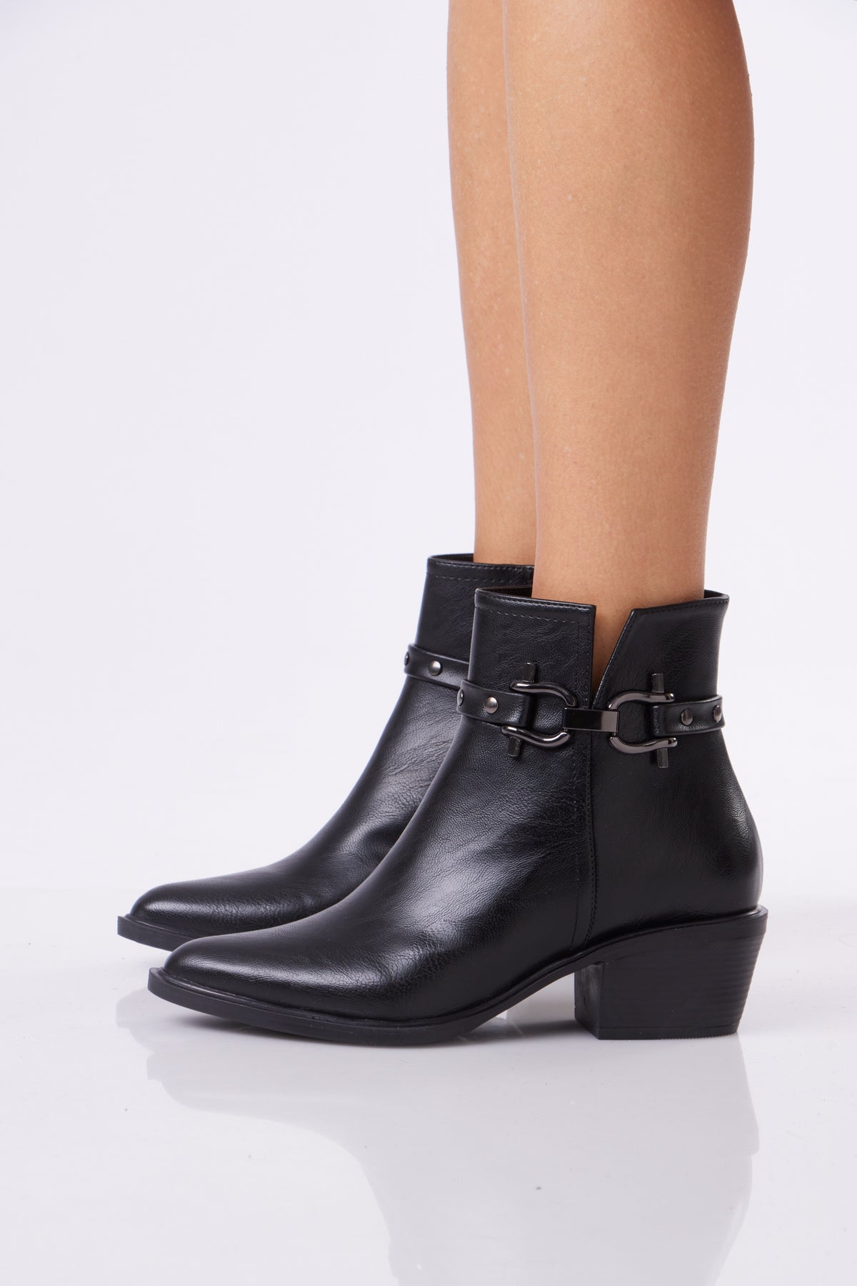 Women’s Ankle Boots with Strap Detail