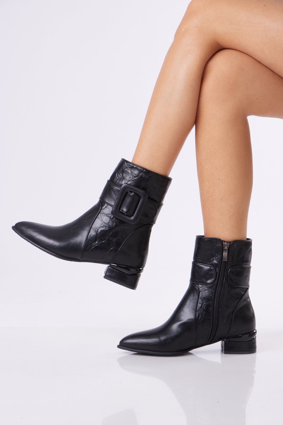 Women’s Ankle Boots with Block Heel